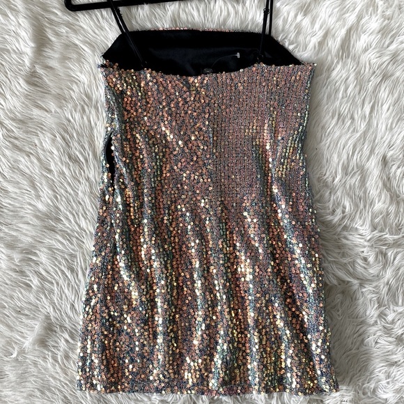 Urban Outfitters UO Kyle Sequin Mini Dress - Picture 11 of 13